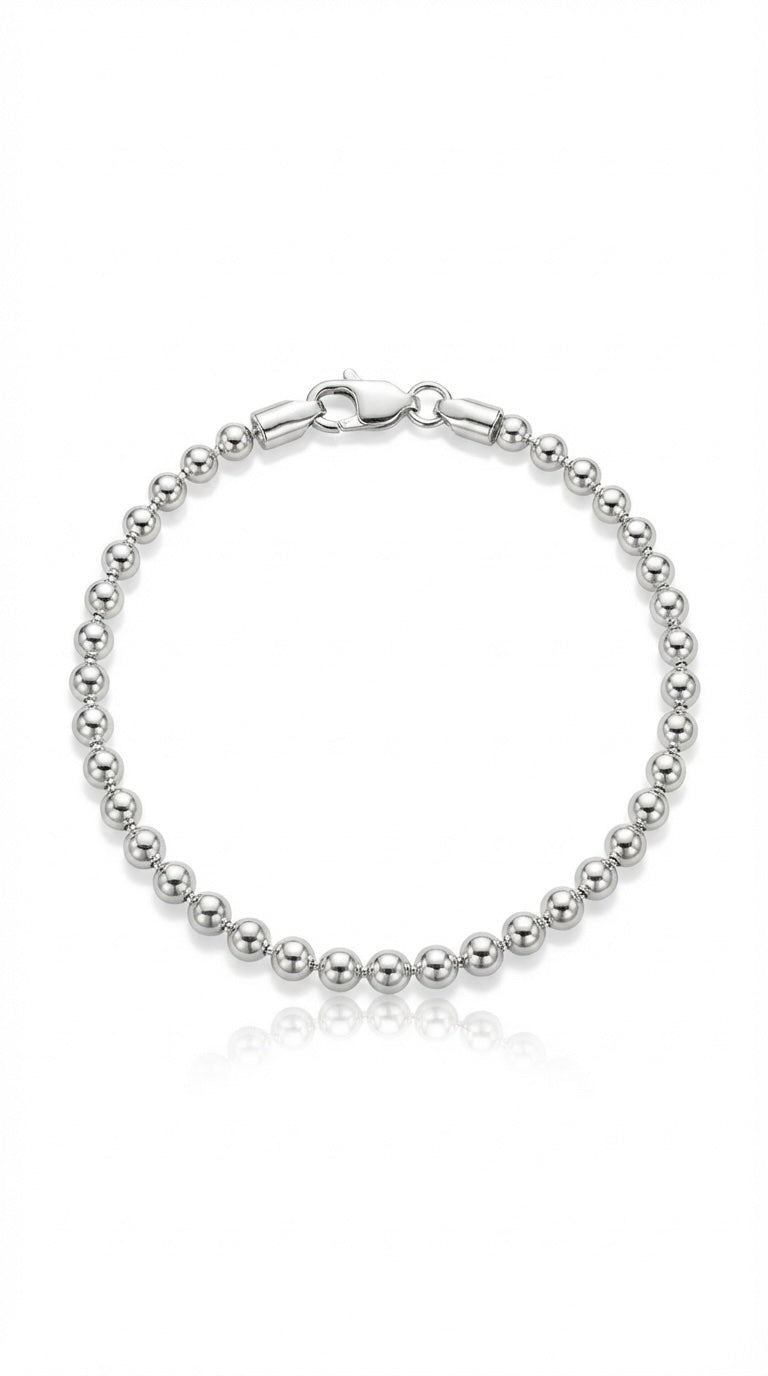The Silver Bead Bracelet