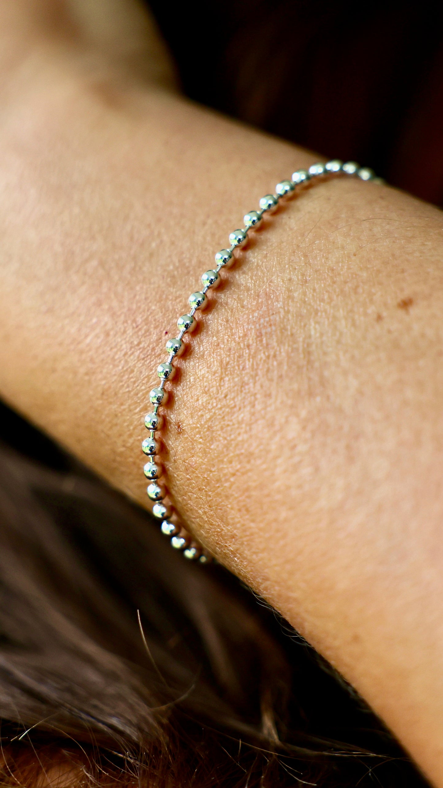 The Silver Bead Bracelet
