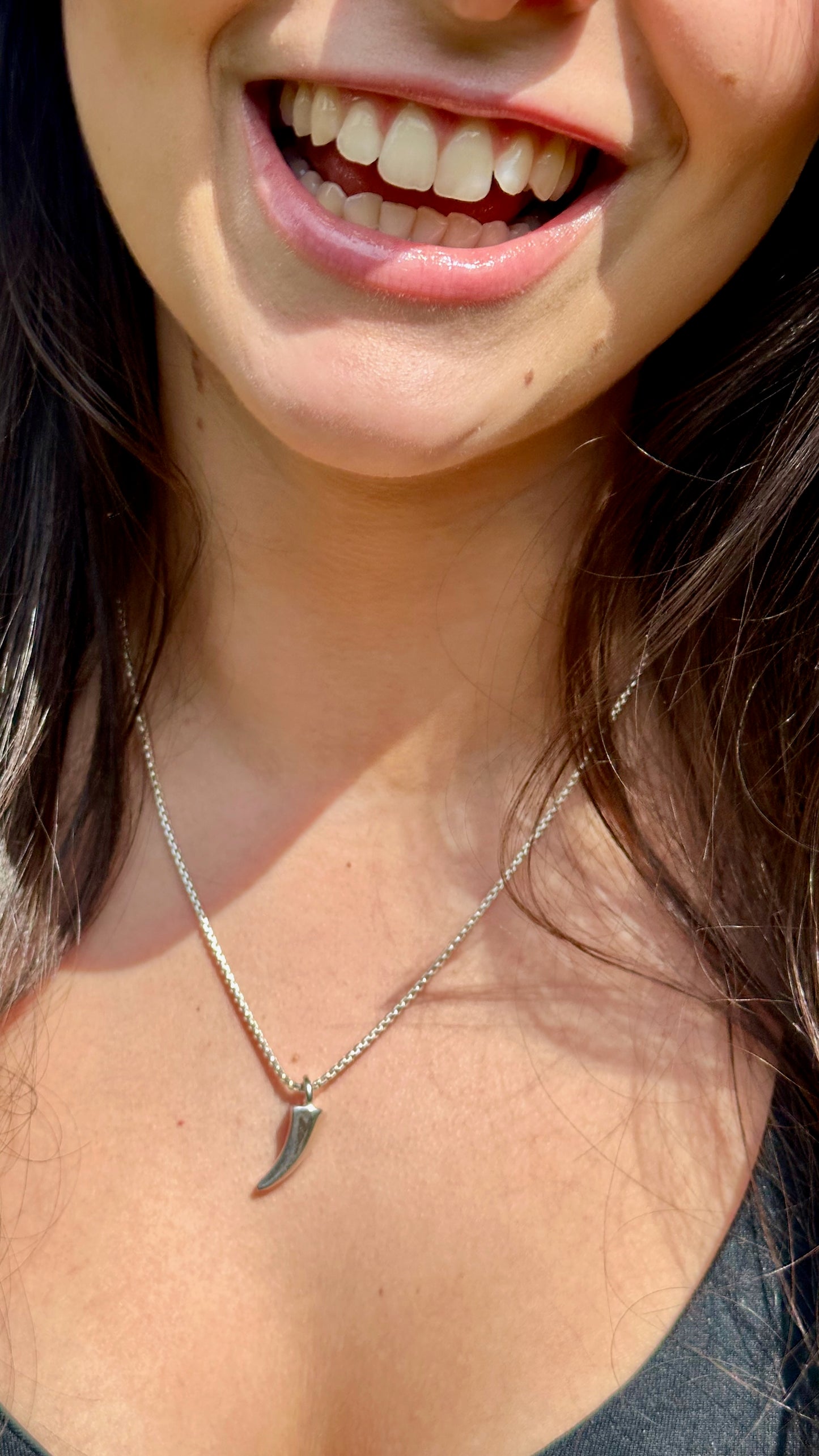 The claw necklace