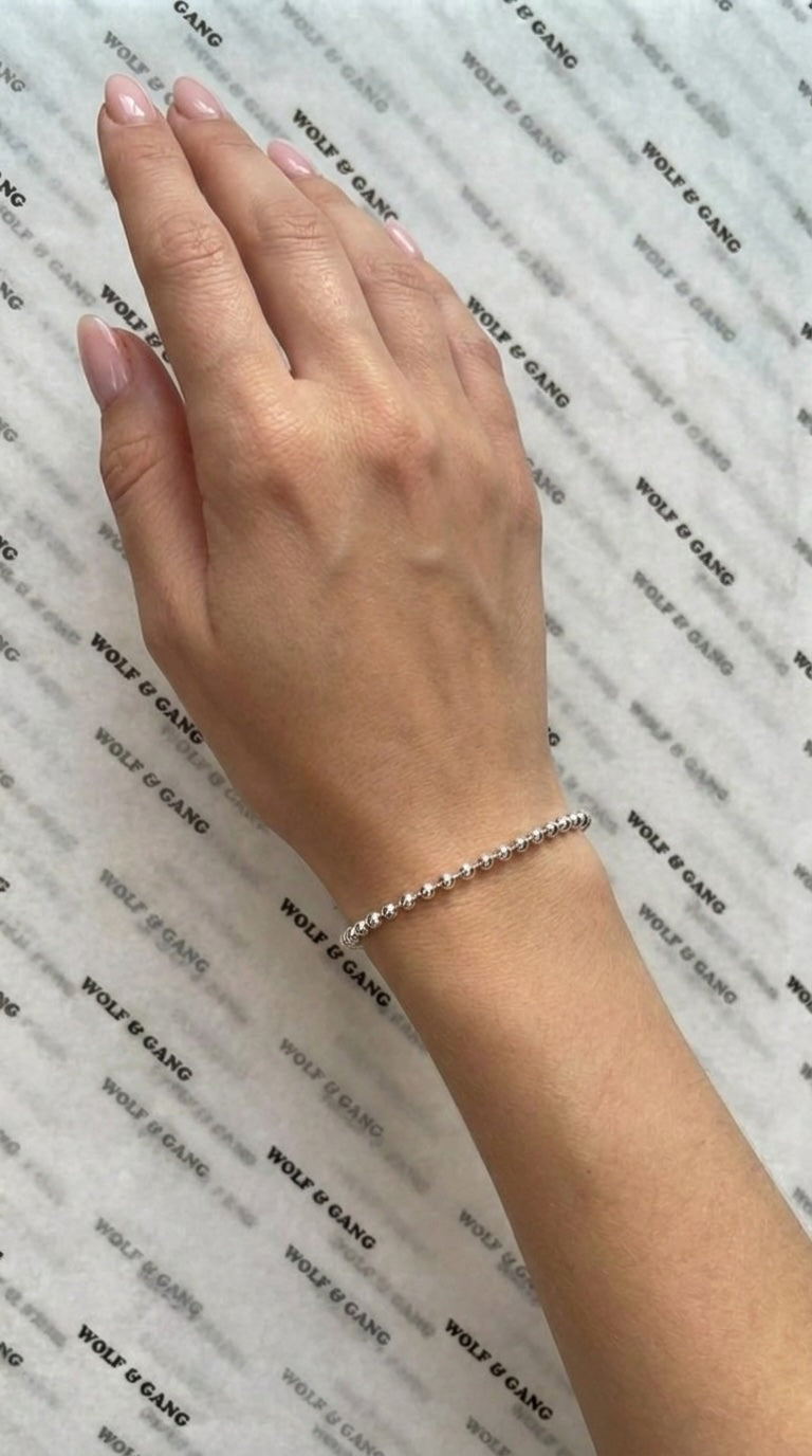 The Silver Bead Bracelet