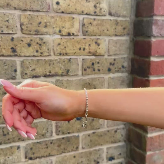 The Silver Bead Bracelet